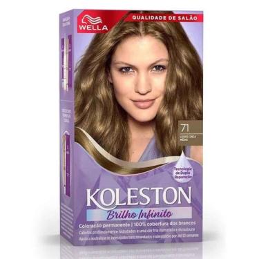 Imagem de Coloração Koleston 71 Louro Cinza Médio - Wella, Louro Cinza Médio