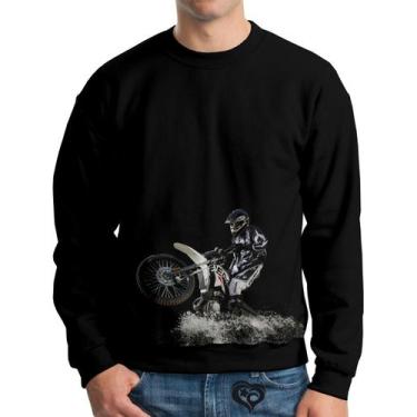 Imagem de Moletom Motocross Adulto Enduro Trilha UNISSEX Roupa blusa S - Alemark