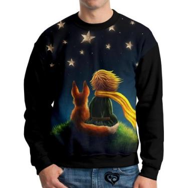 Imagem de Moletom Pequeno Principe Adulto UNISSEX blusa casaco - Alemark, P