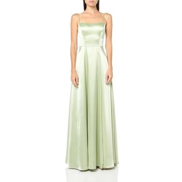 Imagem de Speechless Vestido de festa formal longo sem mangas e flare, Pistache, 11