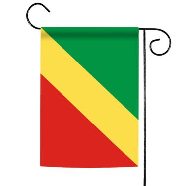 Imagem de Toland Home Garden 1110740 Bandeira da República do Congo 12,5 x 48 polegadas Decorativa, Jardim (31,7 x 45,7 cm)