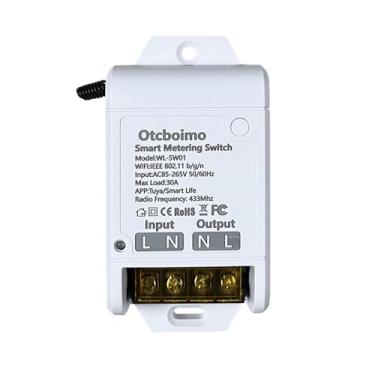 Imagem de Interruptor inteligente de alta potência de 30 A (interruptor WiFi)