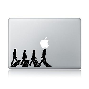 Imagem de Adesivo adesivo de vinil para laptop The Beatles Abbey Road Apple Mac Air Pro Laptop