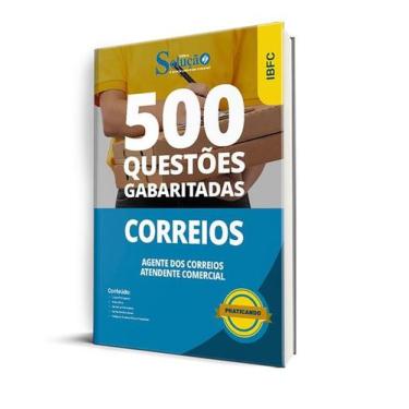 Imagem de Caderno de Questões CORREIOS - Agente de Correios - Atendente Comercia