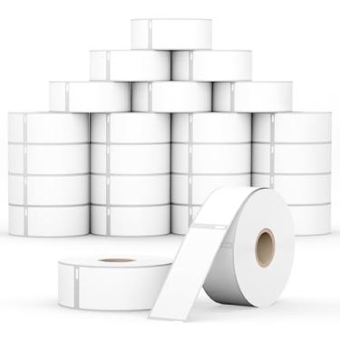 Imagem de StickerTag 24 rolos compatíveis com DYMO 30252 (1-1/20.3 cm x 3-1/5.1 cm), etiquetas térmicas diretas perfuradas compatíveis com DYMO Labelwriter 450, 450 Turbo, impressoras 4XL