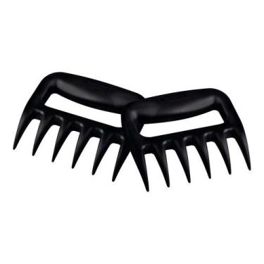 Imagem de Conjunto De Garras Para Churrasco Tramontina Em Abs Preto 02 Peças Tra