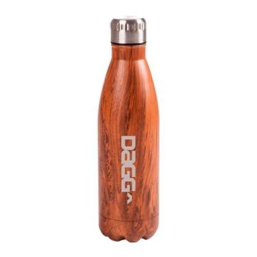 Imagem de Garrafa de Água Aço Inoxidável 750ml Com Tampa Rosqueável Squeeze Acad