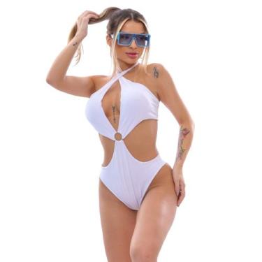 Imagem de Maiô Feminino Praia Engana Mamãe Biquini Bojo Argola Amarrar - MimallC