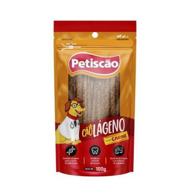 Imagem de Petisco Petiscão Cãolágeno sabor Carne 100g