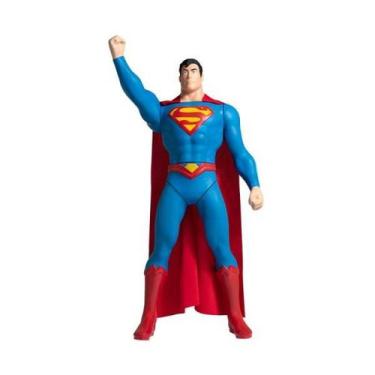 Imagem de Boneco SuperMan Homem Grande 45cm Articulado Original Rosita - NOVABRI