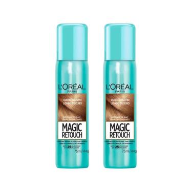 Imagem de Coloraçao Loreal Magic Retouch 75Ml Spray Louro Escuro - 2Un