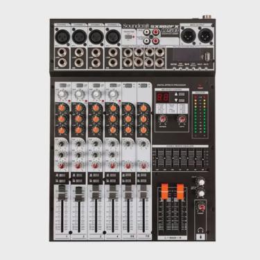 Imagem de Mesa de Som 8 Canais Soundcraft SX802FX USB