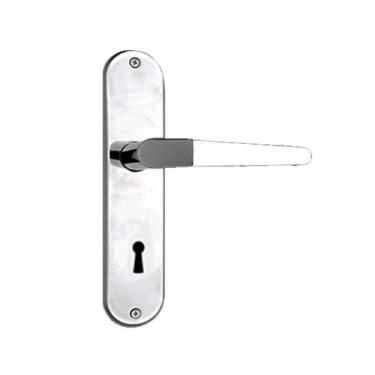 Imagem de Fechadura Silvana 1210 Interna Alavanca Cromada 96421