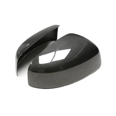 Imagem de Capa de espelho compatível com Nissan Z34 370Z 2009-2020, capa de concha reversa de fibra de carbono forjada para porta lateral de carro, retrovisor(Carbon Fiber)