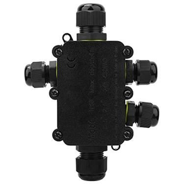 Imagem de CAIXA DE JUNÇÃO PLÁSTICA IP68 CONECTOR À Prova DE ÁGUA T100 450VAC 24A UL94V ‑ 2 5M SUB WATER para CASA JARDIM (Cinco vias)