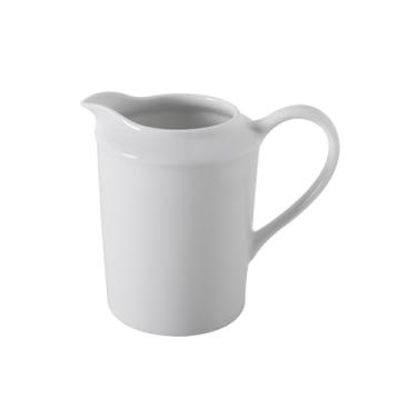 Imagem de Molheira Jarra de molho de cerâmica branca Jarra de molho de porcelana para molhos e molhos para salada Jarra de Molheira(300ml)