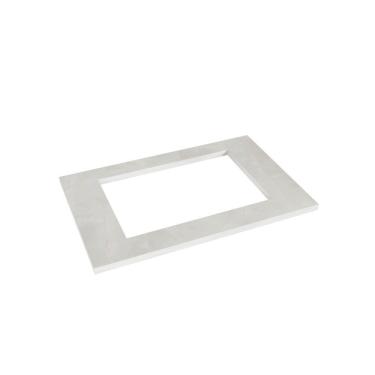 Imagem de Tampo Para Cooktop 4 Bocas 80cm Ipanema Cabecasa Madeiramadeira Mármore