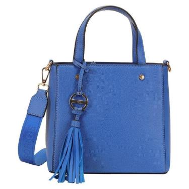 Imagem de Bolsa Satchel Media Cor: Azul Bic