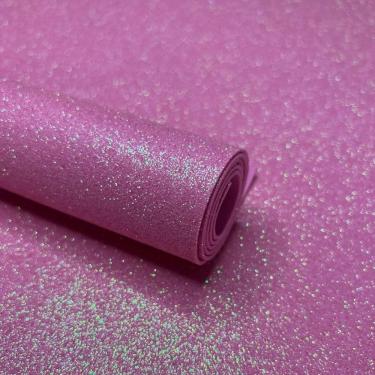 Imagem de 05 Eva Glitter 40x60cm Make+ Rosa Neon