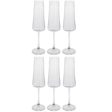 Imagem de Conjunto De Taças Para Champanhe Bohemia Xtra 210ml - 6 Peças Transparente