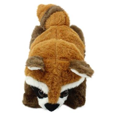 Imagem de Pelúcia Bracelete Guaxinim Marrom - BBR Toys