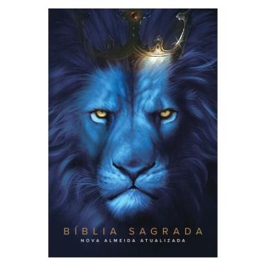 Imagem de Bíblia Naa Leão Azul