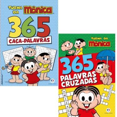 Imagem de Livros Turma da Mônica Caça-Palavras e Palavras Cruzadas - Atividade E