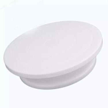 Imagem de Prato Giratório Bailarina Para Confeitar Bolos e Tortas 27,5cm
