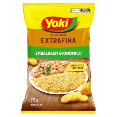 Imagem de Batata Palha Frita Extrafina Yoki Pacote 375g Embalagem Econômica