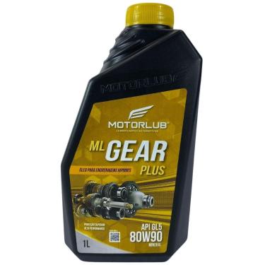 Imagem de Oleo Cambio Motorlub Plus 80W90 Gl5 1L