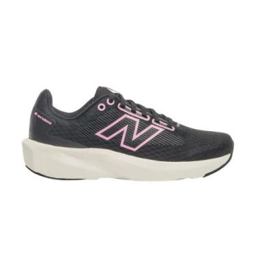 Imagem de Tênis de Corrida New Balance 413v3 Feminino, 37, Preto, Rosa