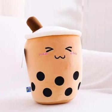 Imagem de Squishmallow Milkshake Pelucia com Materia Super Macio Kwaii Premium -