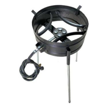 Imagem de Fogareiro Alta Pressão Disco Arado Tacho Alta A Gás Camping - NoBrand