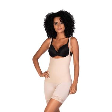 Imagem de Corselet Bermuda Invisible Alta Compressão Esbelt 4004 Emborrachado