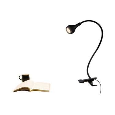 Imagem de Lâmpada De Leitura LED Ajustável 5V Alimentada Por USB Luz De Mesa Com