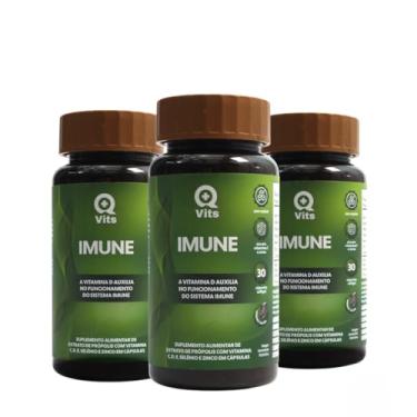 Imagem de Kit Imune Própolis QMaisVits 90 Cápsulas Softgel