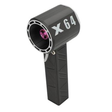 Imagem de GLOGLOW Fan, Prático Poderoso 64mm Duto 8000mAh Turbo Fan Multifuncional Portátil Portátil Volume de Ar de Alto Volume de Ar para Carros Nan de Carro Ao Livre Nan (Plugue da UE)