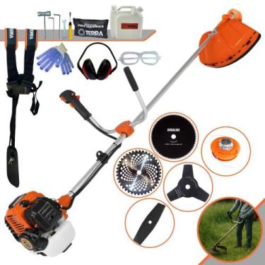 Imagem de Podador de Grama À Gasolina Terra GR520XP 52cc 2,5HP 6500rpm Roçadeira