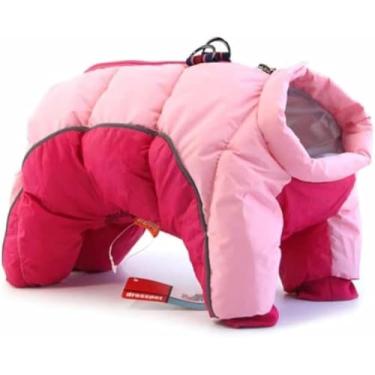 Imagem de Jaqueta Acolchoada Para Cães Para O Inverno, Capa De 4 Pernas, Jaqueta Quente, Casaco Impermeável Para Cães, Animais De Estimação Internos E Externos Para Cães, Camouflage-Dark Blue, S