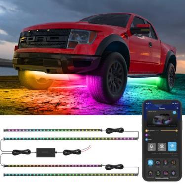 Imagem de Luzes de carro Underglow Govee RGBIC Smart LED 4 unidades para carro