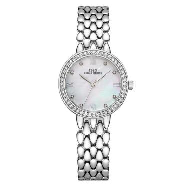 Imagem de Relógio Feminino Ibso 9236 à Prova D'água Branco
