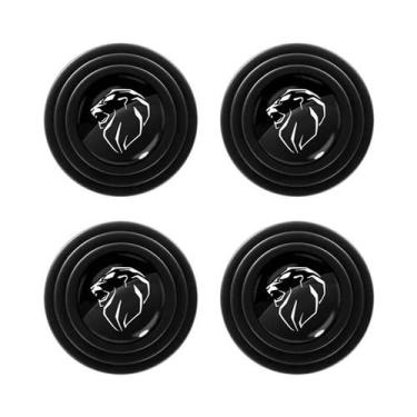 Imagem de Protetor De Porta De Carro Em Silicone Antichoque Adesivo Para Peugeot