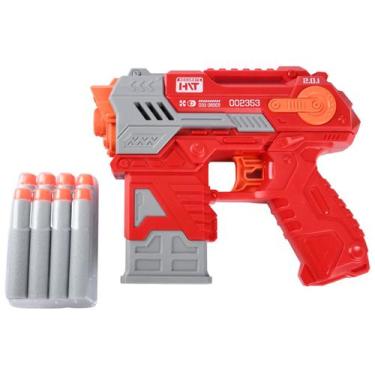 Imagem de Lançador de Dardos Phantom Bullet Lulie Kids  - 9 Peças, Vermelho, Cin