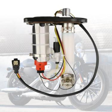 Imagem de Conjunto de bomba de combustível compatível com Davidson Sportster 1200 883, Forty-Eight, Iron 1200 883, Seventy-Two, XR1200 XL1200 XL883 2007-2019 Substituição 75305-07A 75268-07F Bomba de