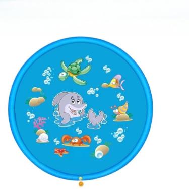 Imagem de Splash Pad Sprinkler Esteira Aspersor Piscina Inflável Brinquedos