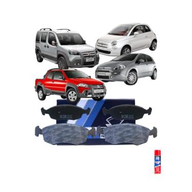 Imagem de Kit Pastilha de Freio Doblò, Idea, Punto e Palio + Car80 Anti Chio 300ml