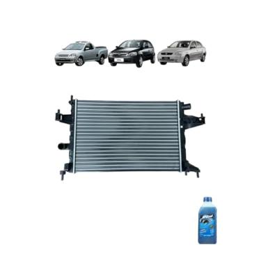 Imagem de Kit Radiador GM Corsa 2002 Montana 1.4/1.8 C/Ar + Aditivo Radiador Visconde Azul