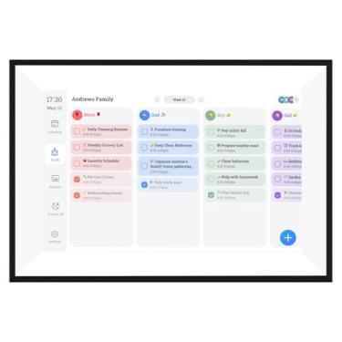 Imagem de Generic Calendário Digital Inteligente de 10,1 Polegadas, Tela Interativa HD Sensível Ao Toque, Calendário Eletrônico de 32 GB Com Sincronização WiFi, para Programações Familiares e