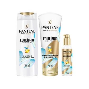Imagem de Shampoo Pantene EQ 300ml + Condicionador 250ml + Serum