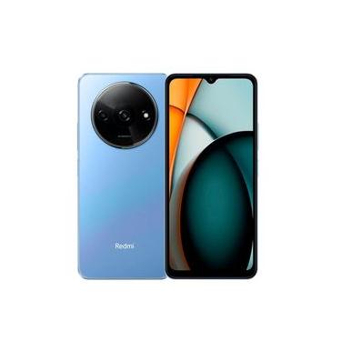 Imagem de Smartphone Xiaomi Redmi A3 Azul, 128G, Tela 6.7”, 4GB de RAM, Câmera Dupla Traseira, Android 14 e Processador Octa-Core